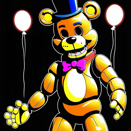 Prompt: freddy fazbear