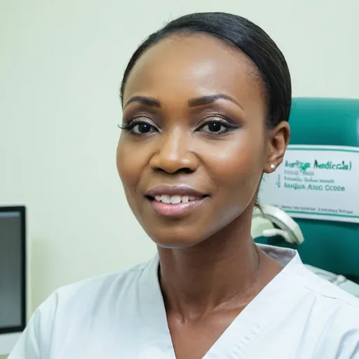 Prompt: Heritage Medical and Spa, a cosmetic hospital in Nigeria