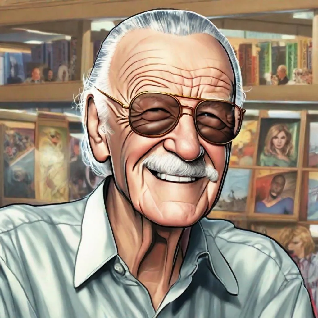 Prompt: Stan lee