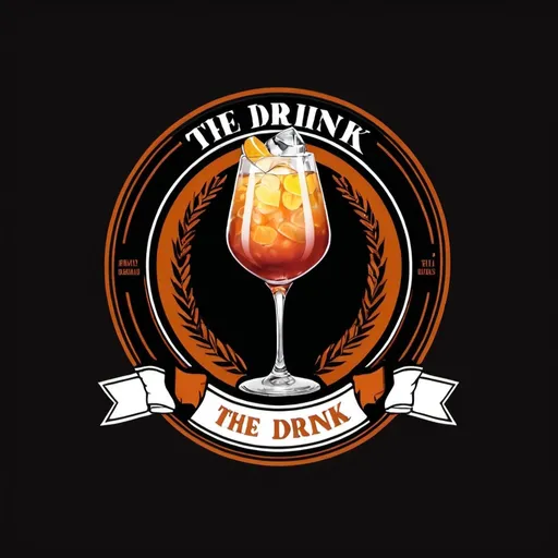 Prompt: poderia criar um logo tipo para o meu bar com o nome The Drink