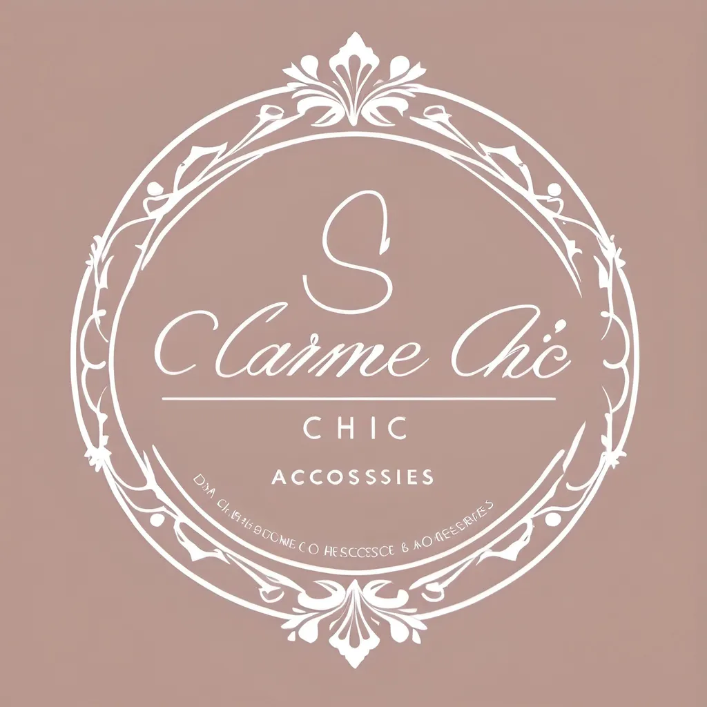Prompt: PROPOSE MOI UN LOGO POUR UNE UNE BOUTIQUE EN LIGNE DE VENTE D'ACCESSOIRS DE MODE  DENOMEE CHIC-CHIC accessories
Fais clairement ressortir comme nom principal CHIC-CHIC en en secondaire accessories