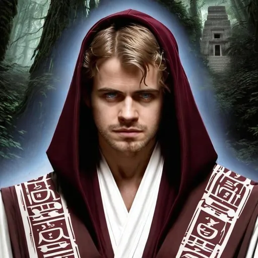 realistic picture of Hayden Christensen as Anakin Sk...