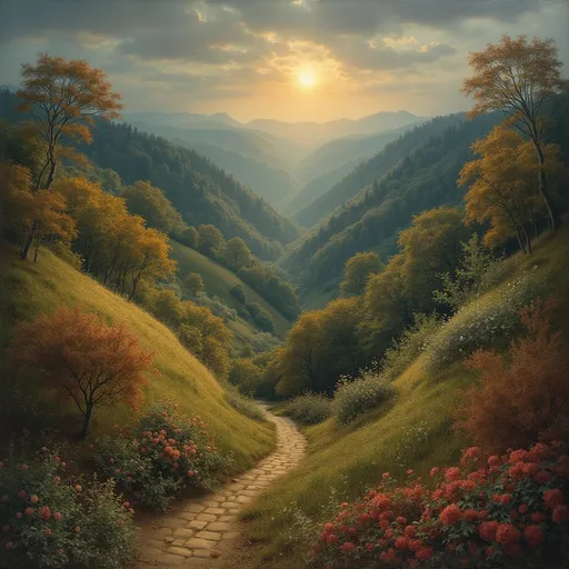 Prompt: Imagine if the hills had eyes in Mozart style 