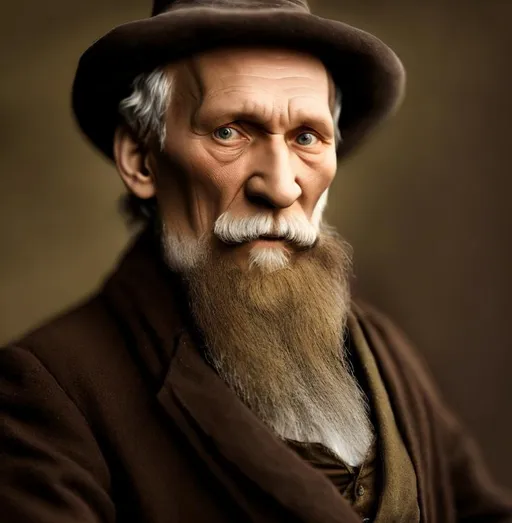 Prompt: Lev Tolstoy  realistic and color brown .
let him remember the past and let him be known as Tolstoy