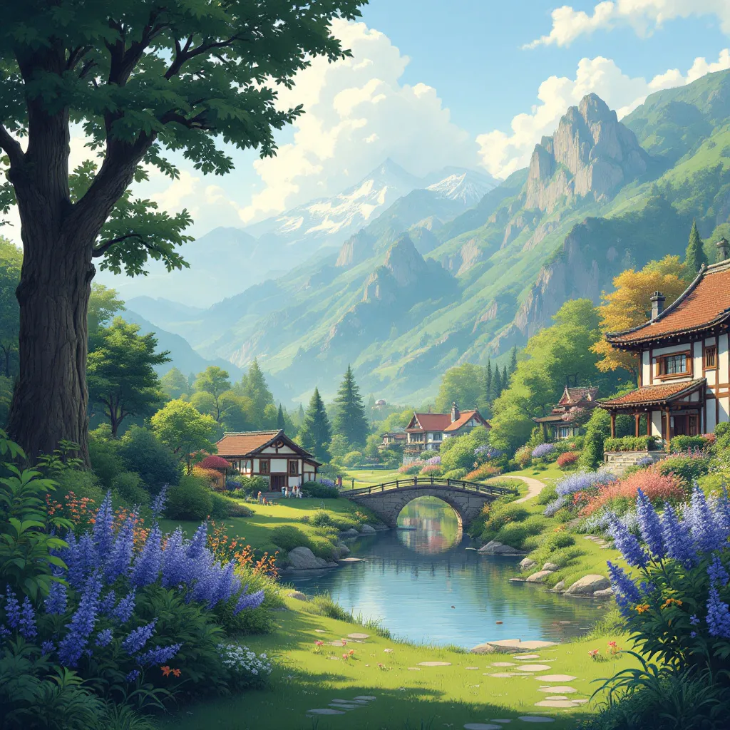 Prompt: Change this picture into Ghibli style artwork studio 

