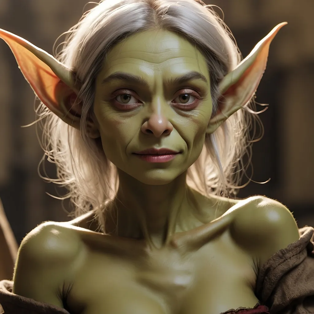 Prompt: Goblin mujer sensual 