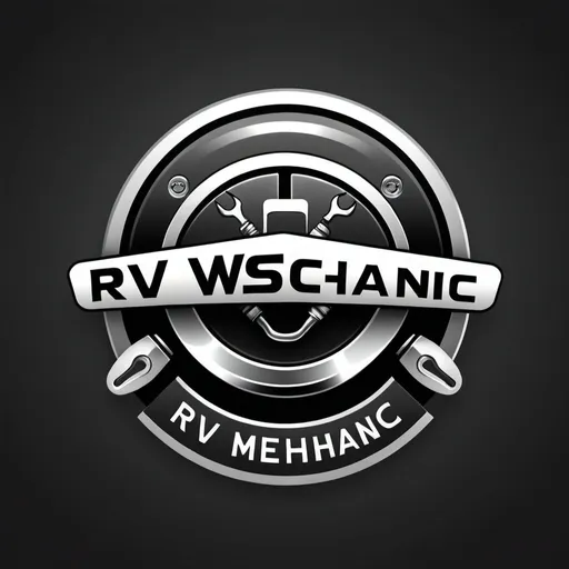 Prompt: A Logo for an RV Mechanic