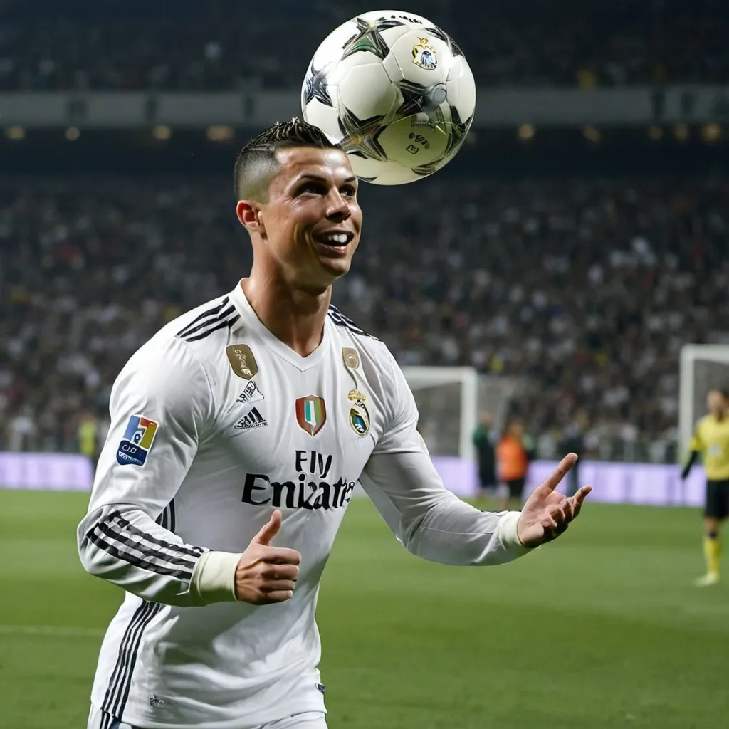 Prompt: Ronaldo ballon do'r