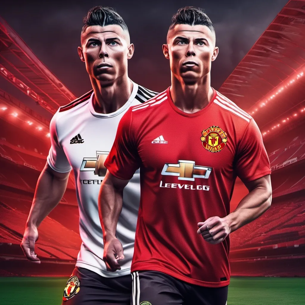 Prompt: 2022 ronaldo manchester untied AIG shirt