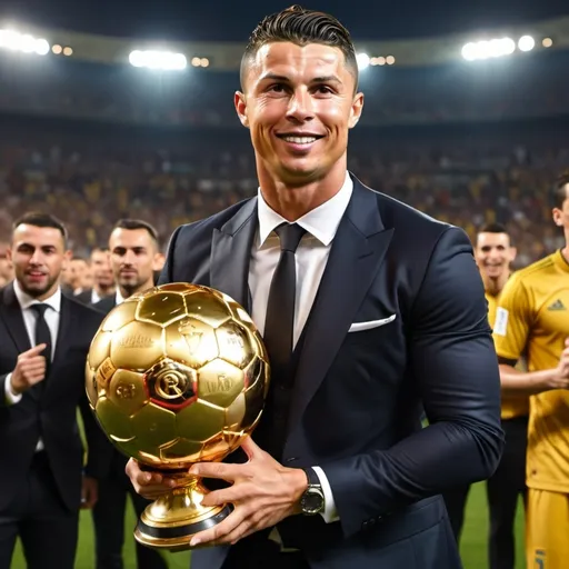 Prompt: ronaldo ballon do'r