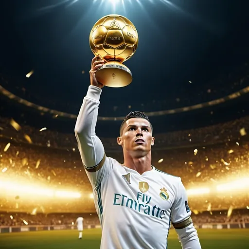 Prompt: ronaldo ballon do'r