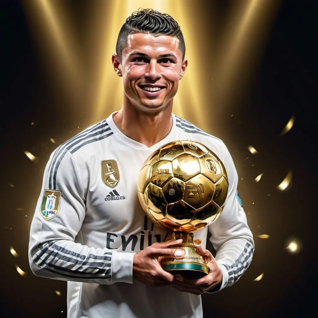 Prompt: Ronaldo ballon do'r