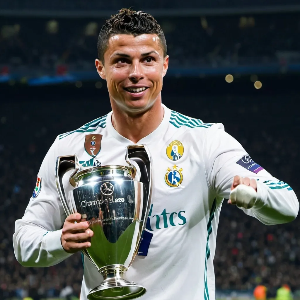 Prompt: Ronaldo champions league