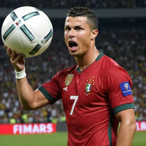 Prompt: ronaldo ballon do'r