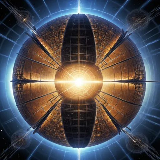 Prompt: interdimensional travel energy requirements, theoretical physics concepts, Dyson sphere energy capabilities, challenges of interdimensional travel, Class 2 civilization on the Kardashev scale, manipulating spacetime, creating stable wormholes, accessing higher dimensions