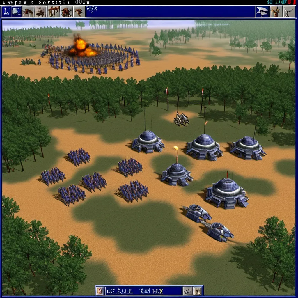 Prompt: Empire Earth Ii in SHARP X68000, Game box