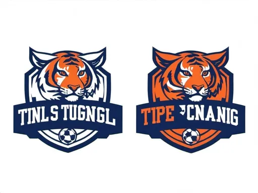 Prompt: Main Character: Tiger
You can position the tiger figure prominently in the logo. The tiger's strong and sharp gaze can be used as an element symbolizing the team. The tiger's head can be at the center of the logo and it can have a ball on its head or claws around the ball to support the football theme.
Font and Writing Style:
The text "Brother Steam" can be written in a strong and sporty font. Writing in high contrast and bold letters can make the logo stand out. The text can be placed under the tiger and the letters can even be slightly curved or in motion, creating a perception of speed and power.
Colors:
You can focus on the tiger's natural colors (yellow-orange, black and white). You can match them with the team's colors. You can make the logo stand out by using a dark color (e.g. black) for the background.
Football Theme:
To emphasize the football theme, you can add a detail like the tiger's paw hitting a football. Or you can combine both the tiger and football by depicting the tiger's head like a football.
Symbols and Icons:
There may be elements surrounding the tiger, such as a football, crown, or victory symbols (e.g. trophy).