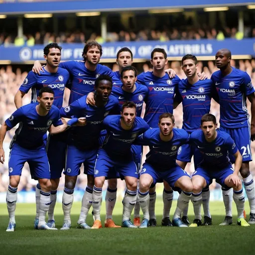 Prompt: chelsea football team