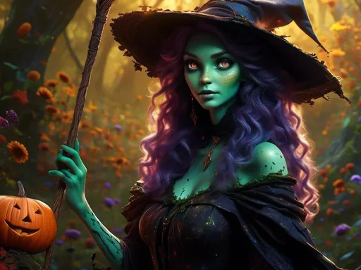 Prompt: <mymodel>   wicked witch riding a broom stick  (wizard of oz art style) .UHD, 4k,intricately detailed, deep colors, high contrast (UHD, 4k,intricately detailed, deep colors, high contrast)