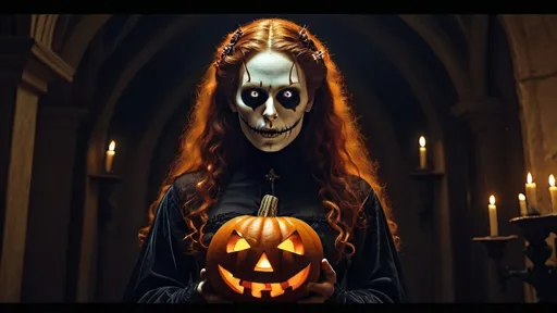 Prompt: Halloween Renaissance (UHD, 4k,intricately detailed, deep colors, high contrast)