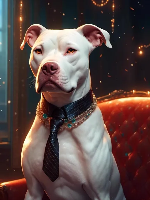 Prompt: <mymodel> (anthro) (furry)pitbull dog sophisticated elegant in lounge detailed, realistic, 4k, high saturation of color,  high contrast