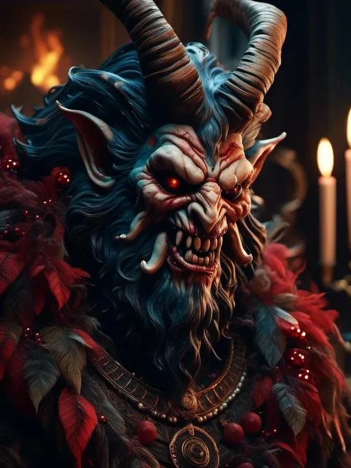 Prompt: <mymodel> horror, krampus, scary, christmas, evil toys(UHD, intricate details, deep colors, 4k)