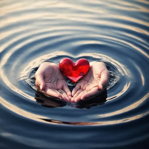 Prompt: let your love ripple and change everything around you