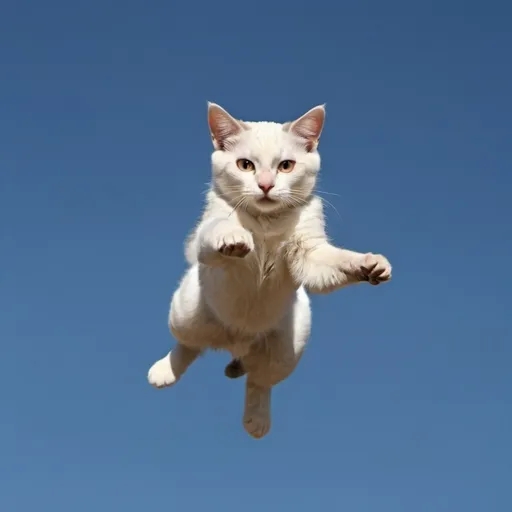 Prompt: cat is flying