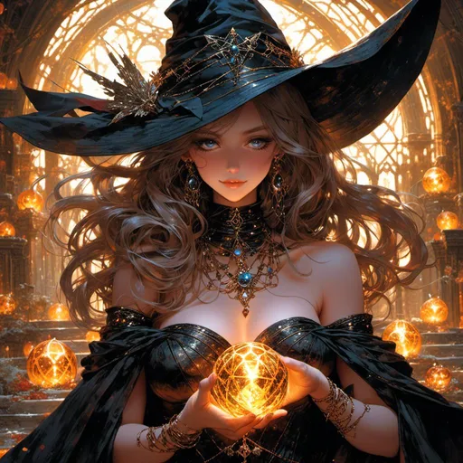 Prompt: <mymodel> is the sexiest witch in the celestial world