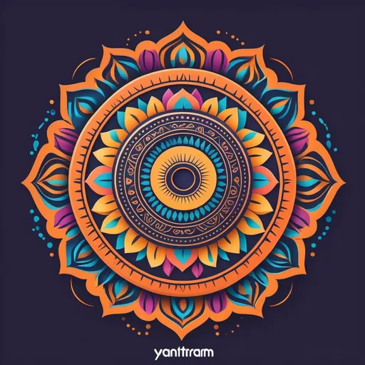 Prompt: (logo design) vibrant Indian theme, featuring intricate patterns and motifs, bold and colorful palettes, symbolizing AI and search functionalities, professional and modern style, incorporating the name "(accurately spelled text "Yantram")" in elegant typography, crisp and clean lines, visually appealing for technology branding, suitable for digital platforms, eye-catching and informative design, high-resolution quality
Use a transparent background