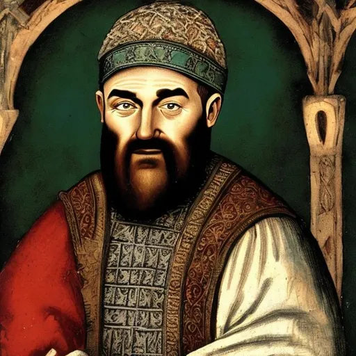 Prompt: Realistic image of a Bosnian man in the middle ages