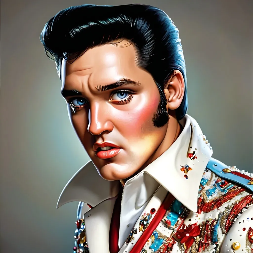 Prompt: Elvis presley 