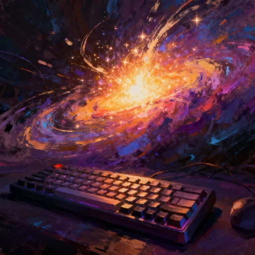 Prompt: A magical glowing image that evolves as if being painted stroke by stroke in real-time while typing, dynamic brush strokes, cinematic lighting, ultra detailed, trending on artstation