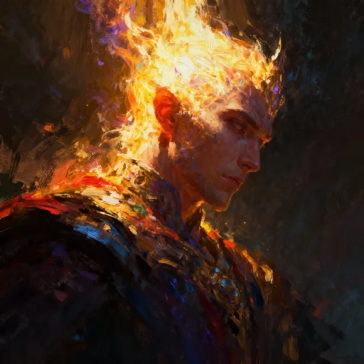 Prompt: A magical glowing image that evolves as if being painted stroke by stroke in real-time while typing, dynamic brush strokes, cinematic lighting, ultra detailed, trending on artstation