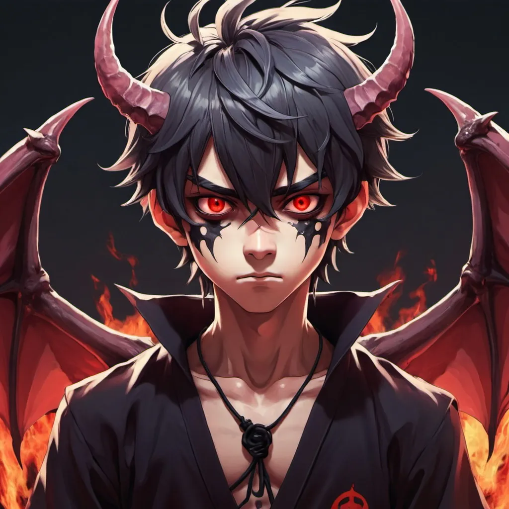 anime demon boy