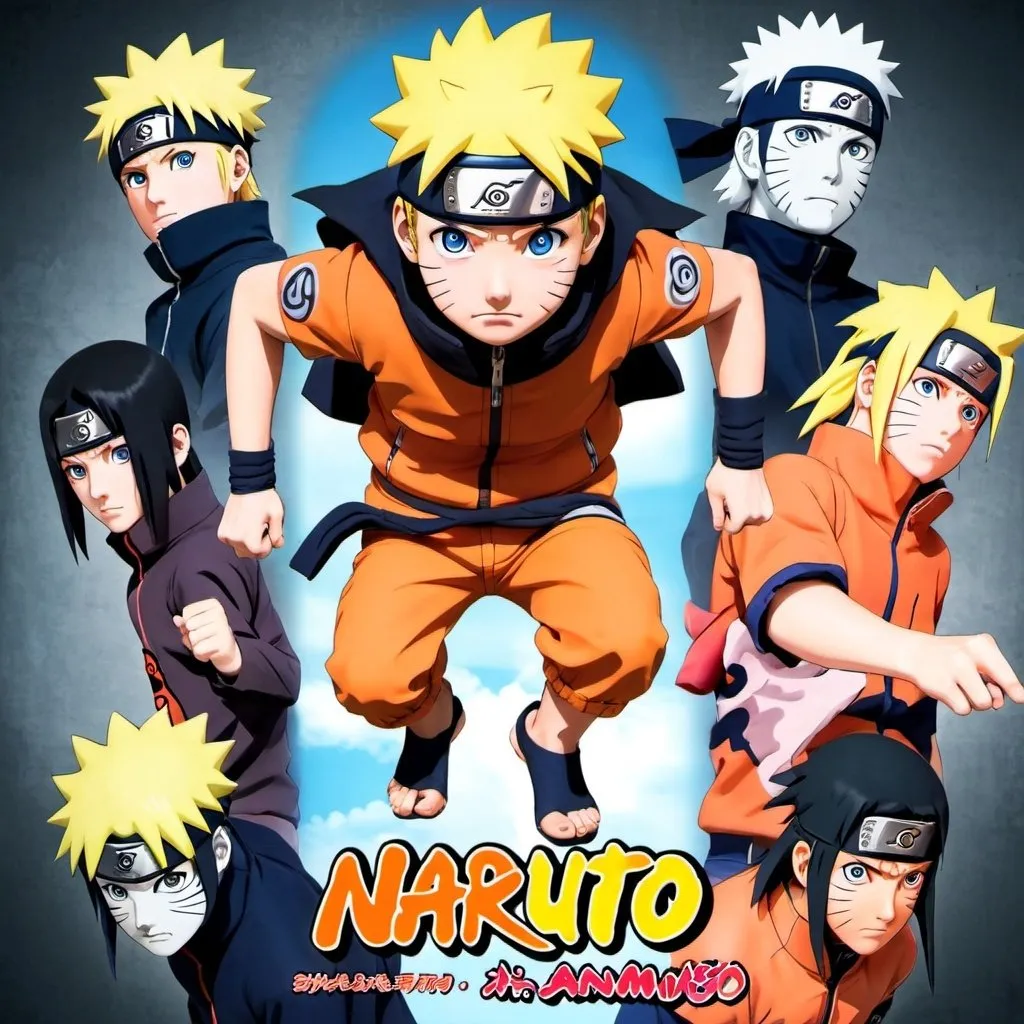 Prompt: Naruto anime