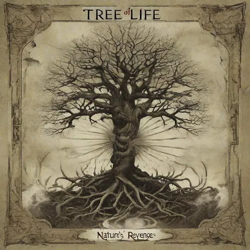 Prompt: album cover: tree of life
Name: Nature's revenge