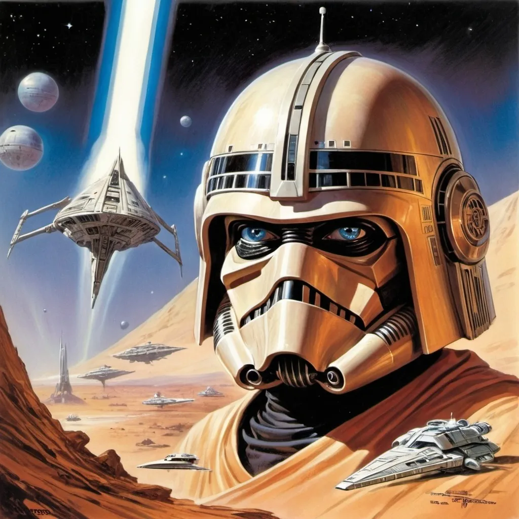 Prompt: star wars perry rhodan art