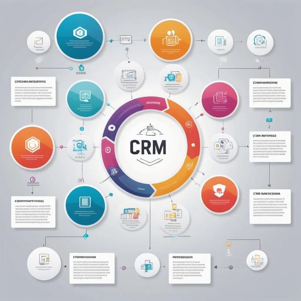 Prompt: crm creation process diagram for i.t. consulting website
