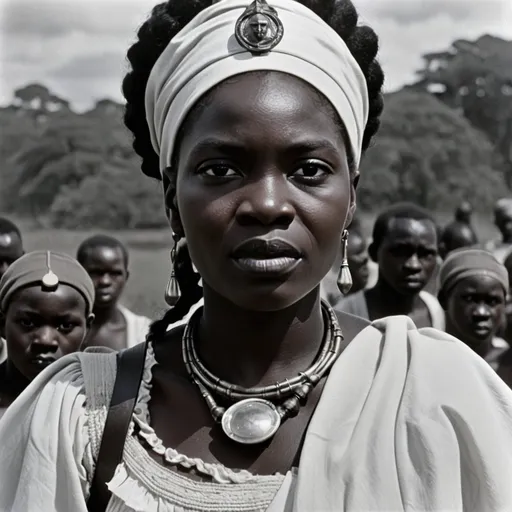 Prompt: VIDEO TITLE:
“The African Queen Who Outsmarted the British Without a Single War”

“She never picked up a sword…
Yet, she defeated an empire.
The British called her 'The Woman They Couldn't Conquer'...
But you’ve probably never heard her name... Until now.”

[Visual: Black-and-white photo of colonial British officers, followed by an old African village]
“In 1905, deep in southeastern Nigeria, a brilliant woman named Omu Okwei ruled over trade routes the British desperately wanted.
But here’s the twist… she didn’t fight them with weapons—
She used economic power.
While British officers came with guns, Okwei built a vast trading empire, controlling salt, palm oil, and cloth with over 200 women agents across villages.”
“The British tried everything.
Taxes? She outsmarted them with barter systems.
Intimidation? She sent gifts and messages that turned villages against colonial collaborators.
They offered her a puppet title...
She declined—
And created her own government of market women.”
“By 1910, she was so powerful that even British officers had to get permission from her before entering some parts of Igbo land.
And guess what?
She didn’t fire a single shot.
Just brains, unity, and courage.”

Woman standing proud, crowds of market women rallying around her]
“Yet today…
There’s barely a street named after her.
No statue. No holiday.
Just silence.
But her strategy of nonviolent resistance changed 
 OMU OKWEI – The Queen Who Outsmarted an Empire]
“If Omu Okwei inspired you—
Hit like, drop a  in the comments, and tag someone who needs to hear this.
Follow for more untold stories Africa’s textbooks forgot.”
“Follow for Part 2 – The Day the British Begged”]











