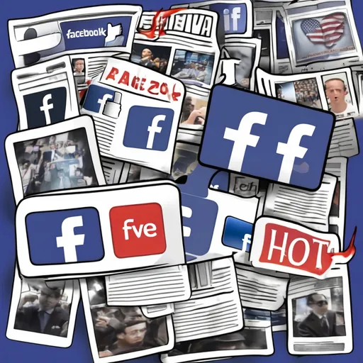 Prompt: hot news Again facebook media freedom again