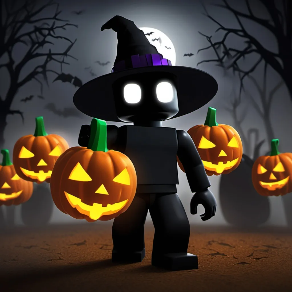 Prompt: pls donate halloween image roblox