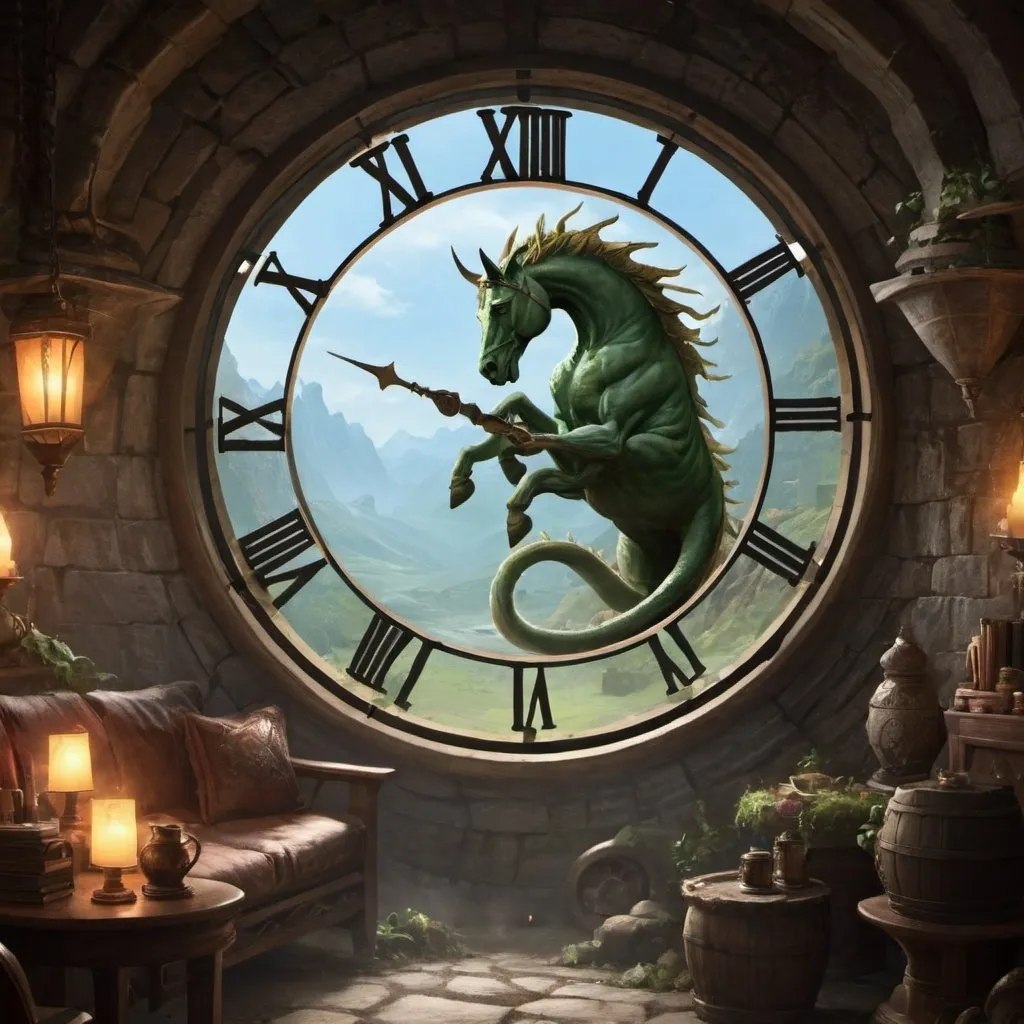 Prompt: Fantasy time image
