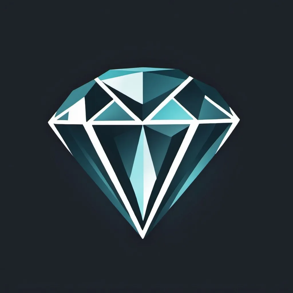 Prompt: make a logo about diamond, the name of it should be adamant. also make it unique