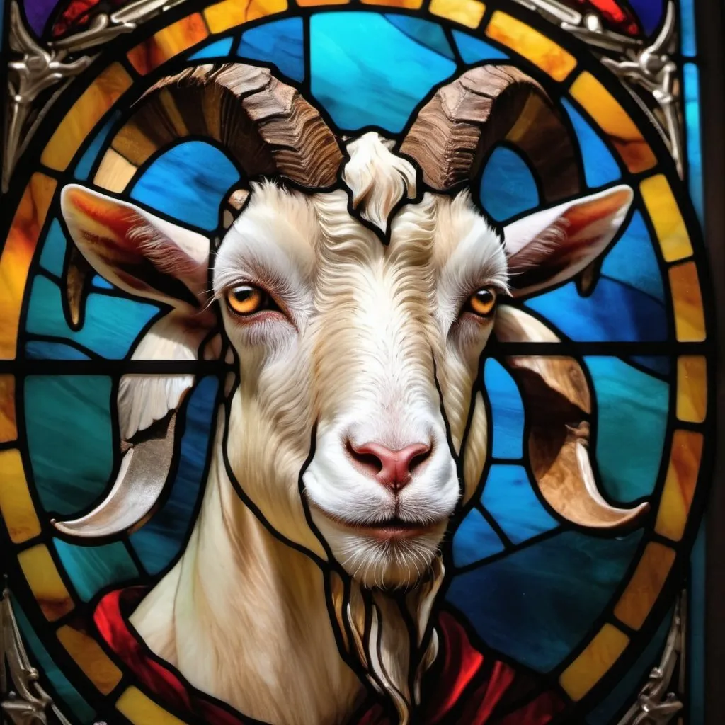 Prompt: goat lord