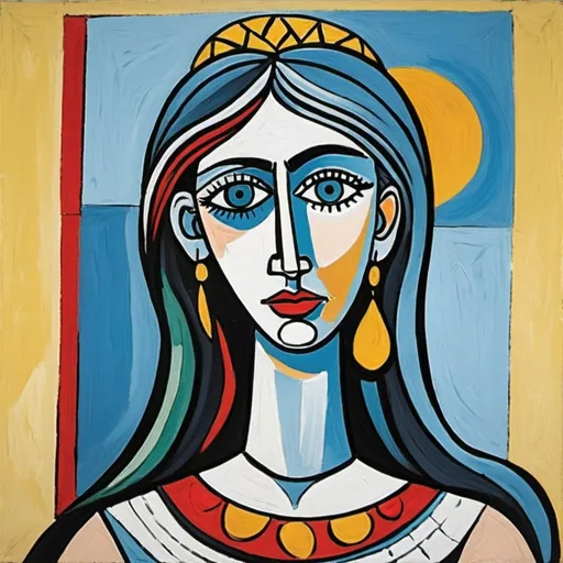 Prompt: Picasso style Ceres