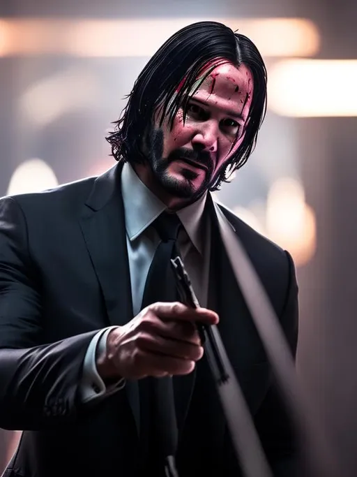 Prompt: John wick