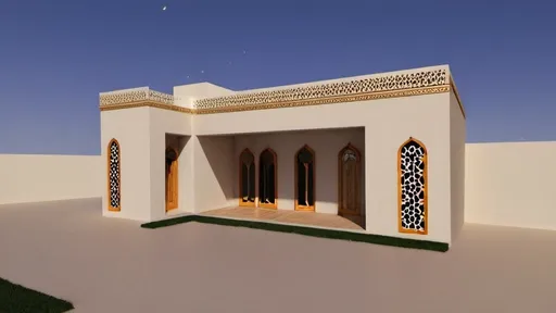 Prompt:  arabic exterior design