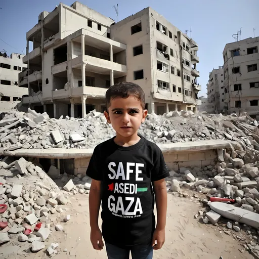 Prompt: Safe Gaza 