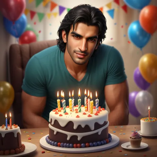 Prompt: Happy Birthday Taher